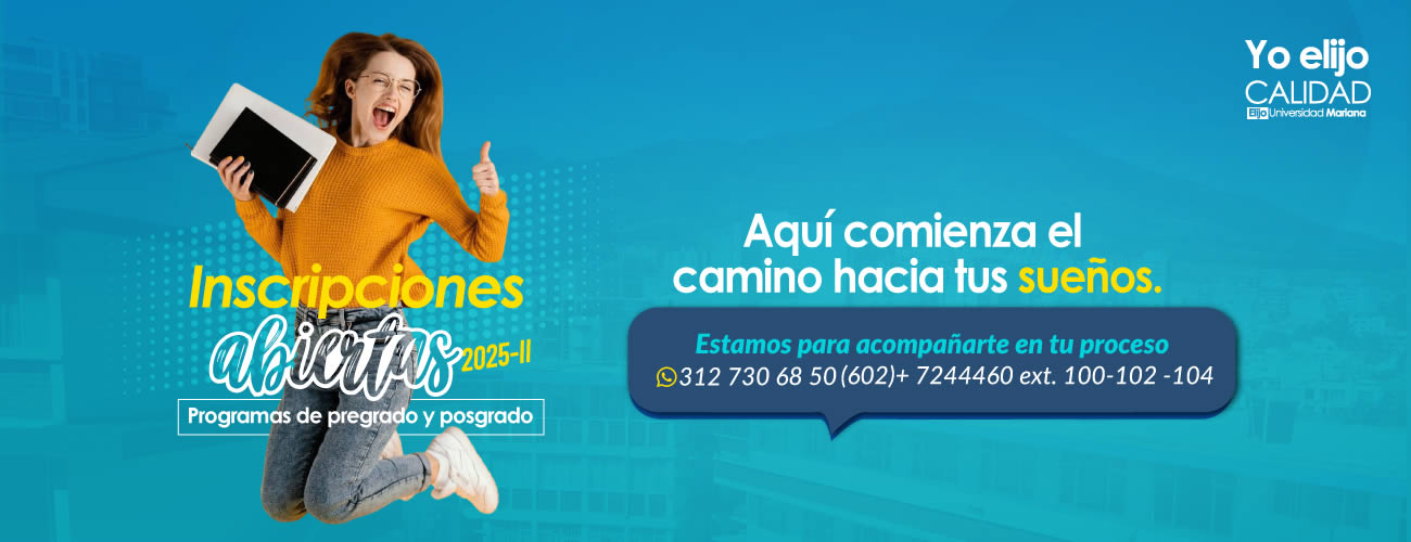 Inscripciones Abiertas - Universidad Mariana