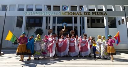 Noticia: Agrupación Dancística de la Universidad Mariana representó a Colombia en el I Festival Internacional de Folclore de La Huaca – Perú