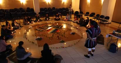 Noticia: Universidad Mariana reafirma su compromiso con la inclusión y la diversidad cultural en el acto de bienvenida al Cabildo Indígena Universitario