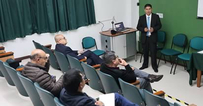 Noticia: Candidato a doctor en Pedagogía presentó su proyecto de investigación