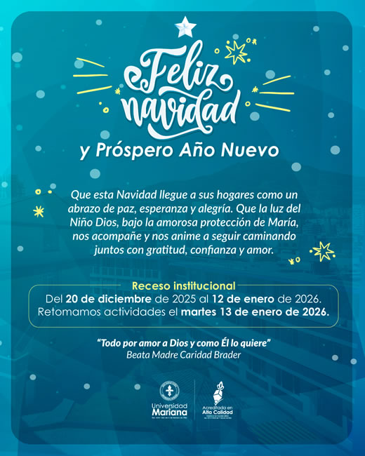 Universidad Mariana Acreditada en Alta Calidad