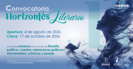 Noticia: La revista Horizontes Literarios abre nuevamente su convocatoria