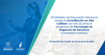 Noticias: Acreditan en Alta Calidad al programa de Tecnología en Regencia de Farmacia